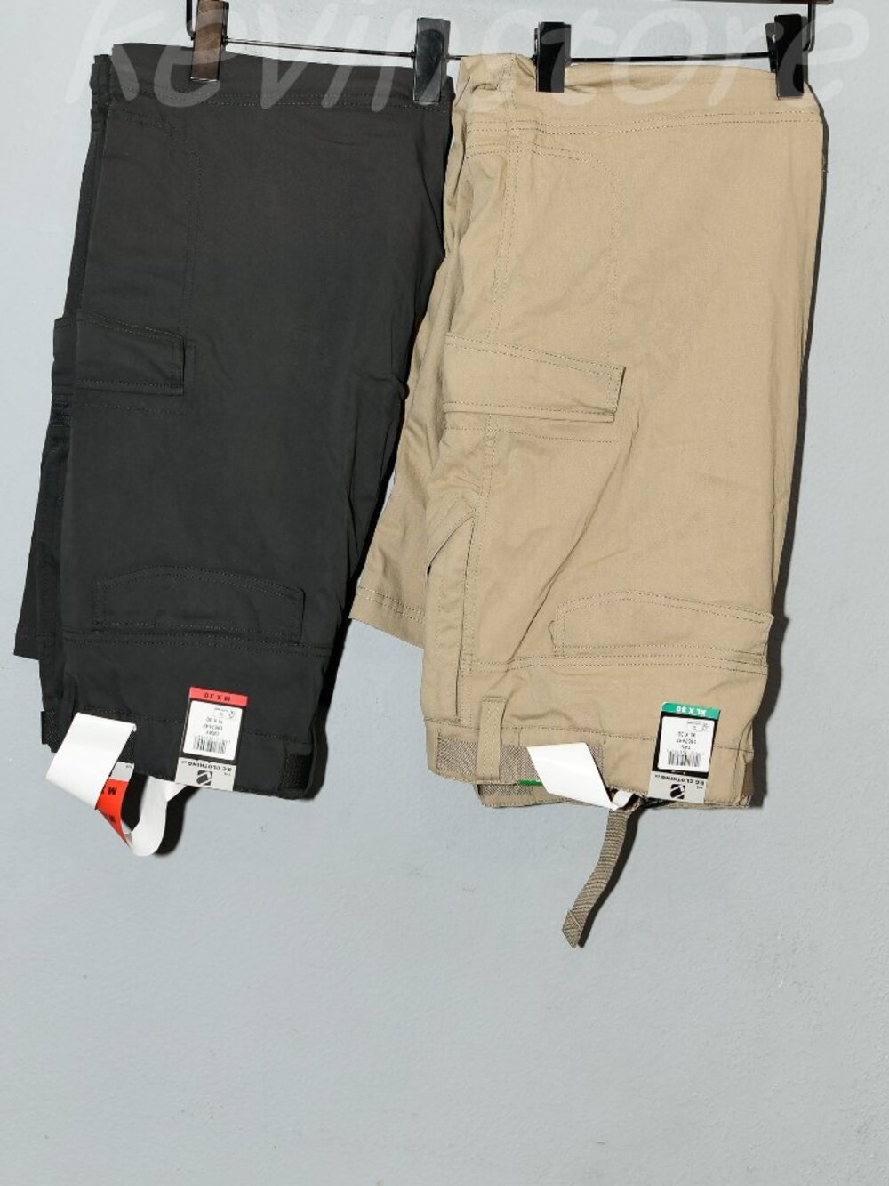 2 pairs BC Clothing Men's Convertible Pants .Price is for 2 .